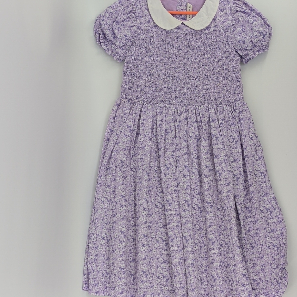 Janie and Jack Lavender Floral Dress